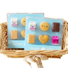 Kawaii Milk Biscuit Cartoon Stationery Boxed Eraser Kawaii Milk Biscuit Cartoon Stationery Boxed Eraser
