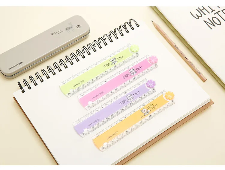 30cm Kawaii Rulers School Stationery - Study Time