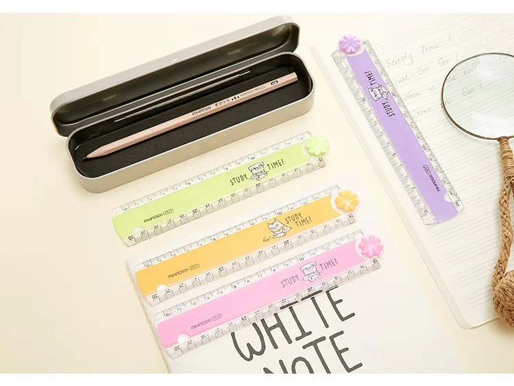 30cm Kawaii Rulers School Stationery - Study Time