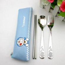Cartoon Stainless Steel Tableware Dinner Set Cartoon Stainless Steel Tableware Dinner Set