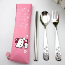 Cartoon Stainless Steel Tableware Dinner Set Cartoon Stainless Steel Tableware Dinner Set