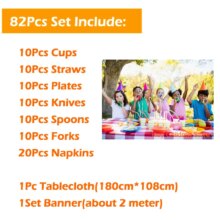 Lightning McQueen Cartoon Car Tableware Set Lightning McQueen Cartoon Car Tableware Set