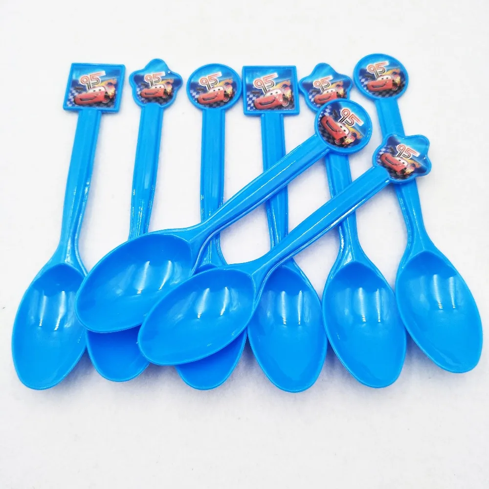 Lightning McQueen Cartoon Car Tableware Set