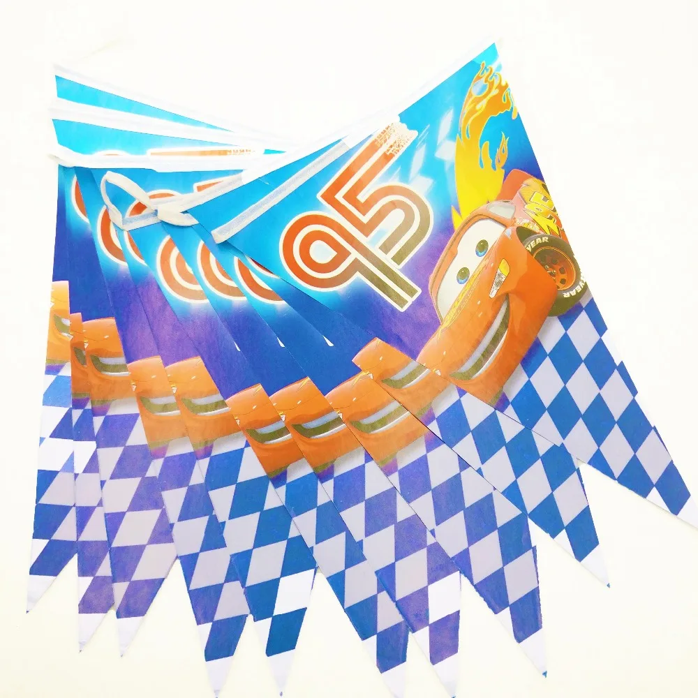 Lightning McQueen Cartoon Car Tableware Set