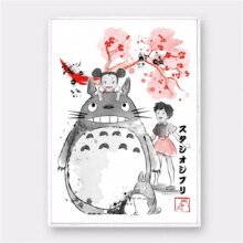 Hayao Miyazaki Totoro Spirited Away Cartoons Wall Art Posters Hayao Miyazaki Totoro Spirited Away Cartoons Wall Art Posters
