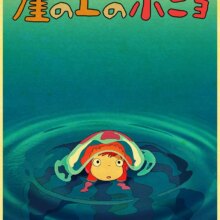 Miyazaki Hayao Movie Spirited Vintage Poster Miyazaki Hayao Movie Spirited Vintage Poster