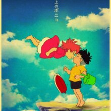 Miyazaki Hayao Movie Spirited Vintage Poster Miyazaki Hayao Movie Spirited Vintage Poster