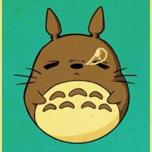 Miyazaki Hayao Totoro Cartoon Wall Poster Miyazaki Hayao Totoro Cartoon Wall Poster