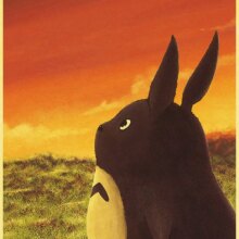 Miyazaki Hayao Totoro Cartoon Wall Poster Miyazaki Hayao Totoro Cartoon Wall Poster
