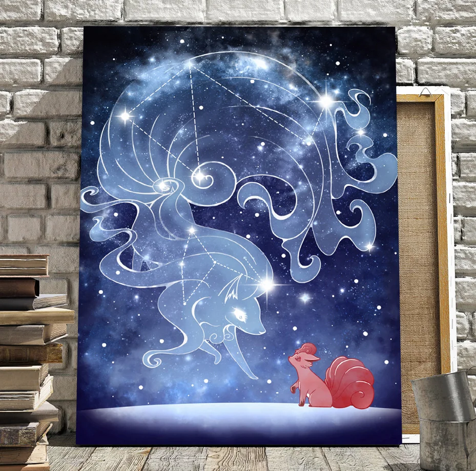 Totoro Anime Prints Canvas Home Decoration Wall Art Poster