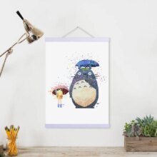 Totoro Anime Painting Canvas Room Decor Wall Art Posters Totoro Anime Painting Canvas Room Decor Wall Art Posters