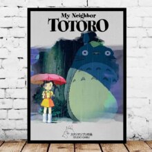 Anime Totoro Prints Home Decor Wall Painting Poster Anime Totoro Prints Home Decor Wall Painting Poster