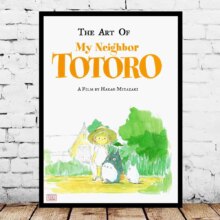 Anime Totoro Prints Home Decor Wall Painting Poster Anime Totoro Prints Home Decor Wall Painting Poster