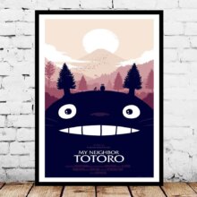Anime Totoro Prints Home Decor Wall Painting Poster Anime Totoro Prints Home Decor Wall Painting Poster