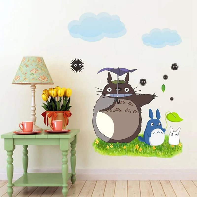 Totoro Cartoon Animation Wall Decoration Poster