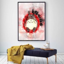 My Neighbour Totoro Anime Art Poster My Neighbour Totoro Anime Art Poster