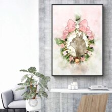 My Neighbour Totoro Anime Art Poster My Neighbour Totoro Anime Art Poster