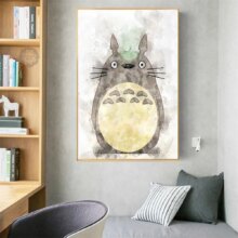 My Neighbour Totoro Anime Art Poster My Neighbour Totoro Anime Art Poster
