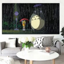 Hayao Miyazaki Totoro Painting Poster Hayao Miyazaki Totoro Painting Poster