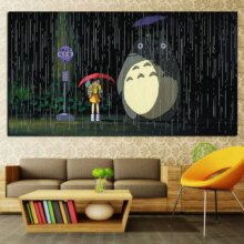 Hayao Miyazaki Totoro Painting Poster Hayao Miyazaki Totoro Painting Poster