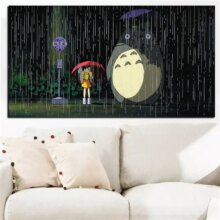 Hayao Miyazaki Totoro Painting Poster Hayao Miyazaki Totoro Painting Poster