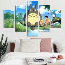 Miyazaki Hayao Totoro Cartoon Wall Decor HD Painting Poster Miyazaki Hayao Totoro Cartoon Wall Decor HD Painting Poster