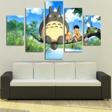 Miyazaki Hayao Totoro Cartoon Wall Decor HD Painting Poster Miyazaki Hayao Totoro Cartoon Wall Decor HD Painting Poster