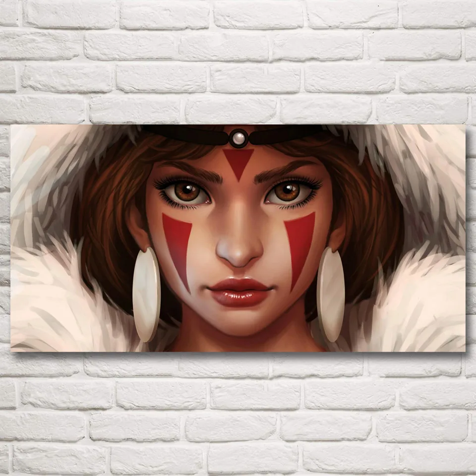 Hayao Miyazaki Totoro Anime Living Room Decor Poster