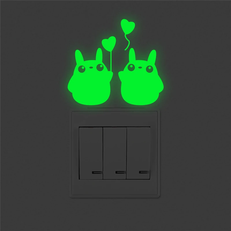 Cartoon Luminous Fluorescent Wall Sticker