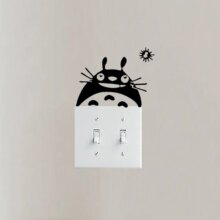 Totoro Cartoon Painting Home Decorative Wall Sticker Totoro Cartoon Painting Home Decorative Wall Sticker