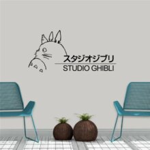 Totoro Ghibli Cartoon Home Decor Wall Sticker Totoro Ghibli Cartoon Home Decor Wall Sticker