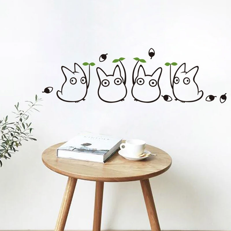 Totoro Anime Home Decoration Wall Stickers