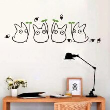 Totoro Anime Home Decoration Wall Stickers Totoro Anime Home Decoration Wall Stickers