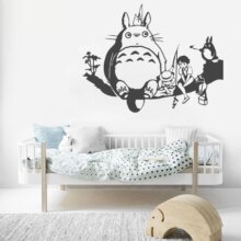 Anime Totoro Room Removable Wall Stickers Anime Totoro Room Removable Wall Stickers
