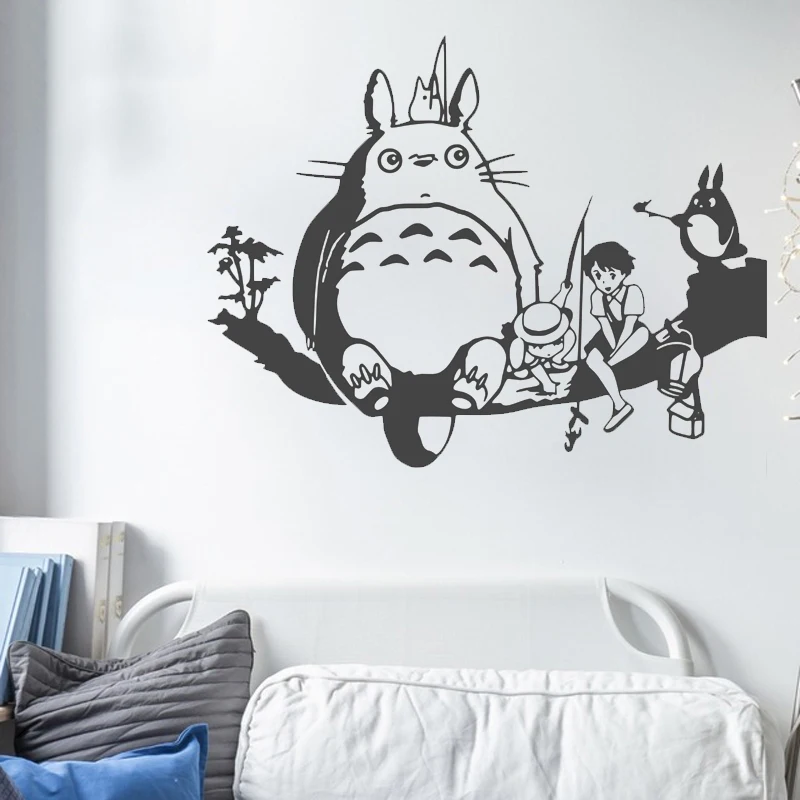 Anime Totoro Room Removable Wall Stickers