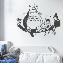 Anime Totoro Room Removable Wall Stickers Anime Totoro Room Removable Wall Stickers