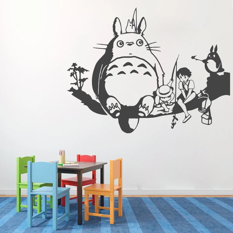 Anime Totoro Room Removable Wall Stickers