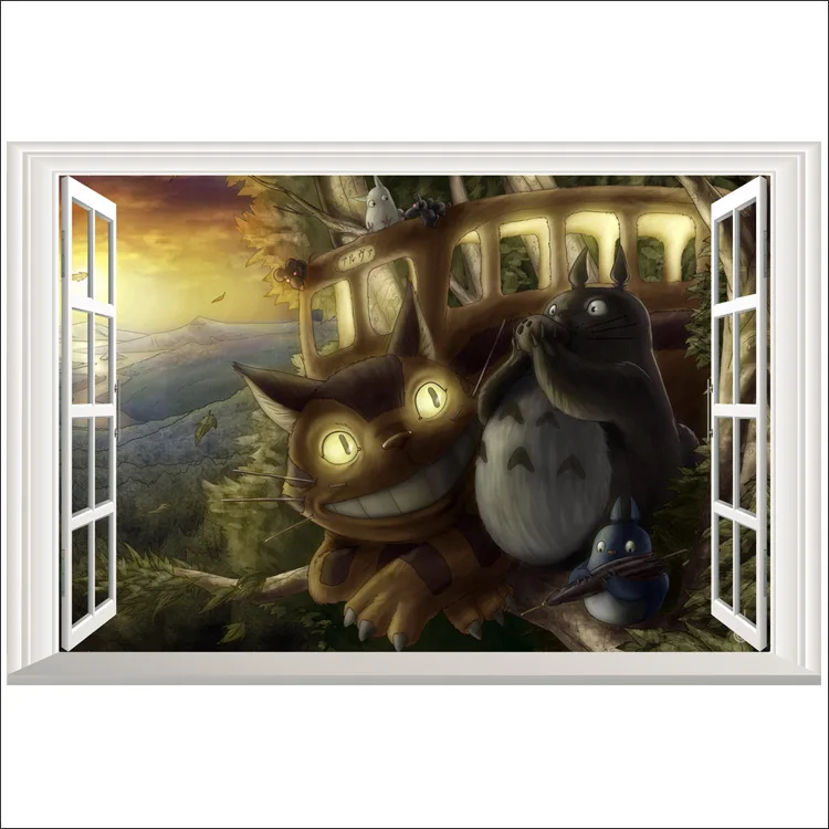 Classic Cartoon 3D Wall Decoration Sticker Classic Cartoon 3D Wall Decoration Sticker