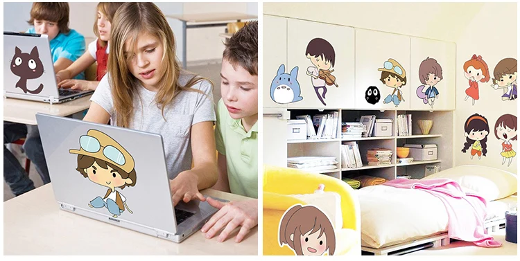Classic Cartoon 3D Wall Decoration Sticker Classic Cartoon 3D Wall Decoration Sticker