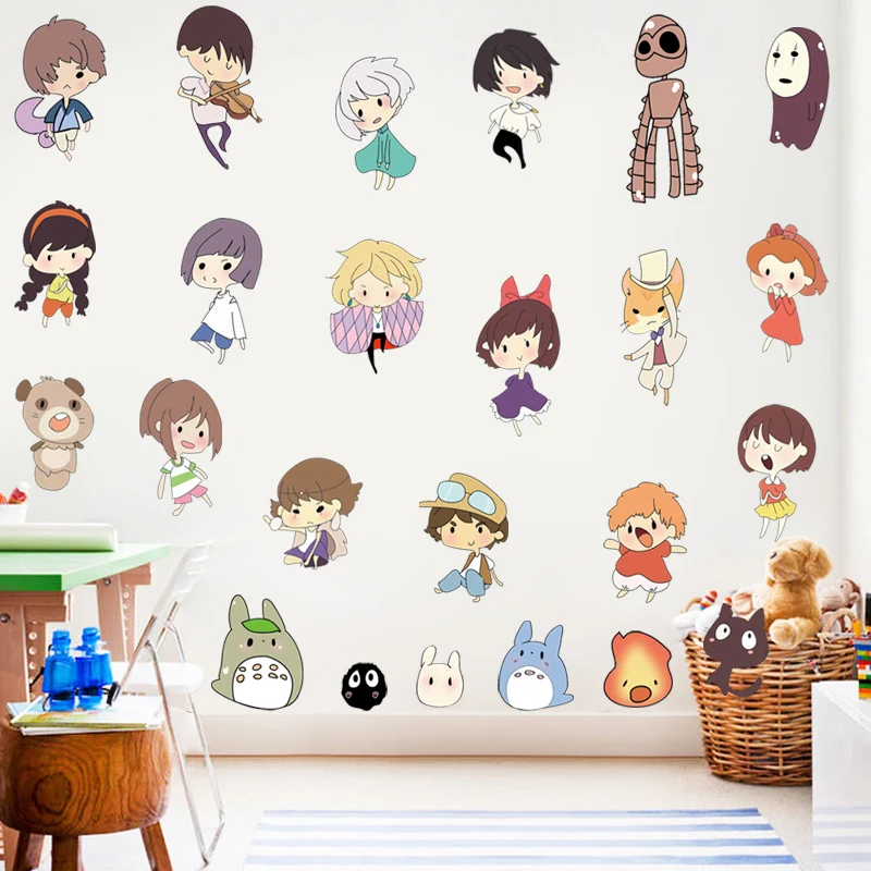 Classic Cartoon 3D Wall Decoration Sticker Classic Cartoon 3D Wall Decoration Sticker