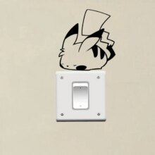Anime Pokemon Pikachu Cartoon Wall Sticker Anime Pokemon Pikachu Cartoon Wall Sticker