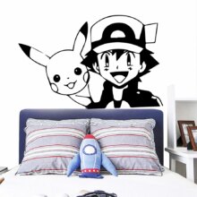 Pokemon Pikachu Cartoon Room Decor Wall Sticker Poster Pokemon Pikachu Cartoon Room Decor Wall Sticker Poster