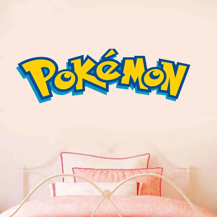 Pokemon Design Home Decoration Wall Sticker Poster