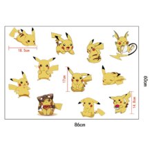 Anime Pokemon Home Decor Wall Sticker Anime Pokemon Home Decor Wall Sticker
