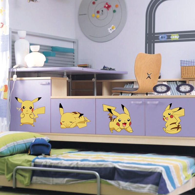 Anime Pokemon Home Decor Wall Sticker
