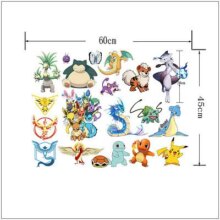 Cartoon Pokemon Room Wall Decor Removable Stickers Cartoon Pokemon Room Wall Decor Removable Stickers
