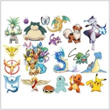 Cartoon Pokemon Room Wall Decor Removable Stickers Cartoon Pokemon Room Wall Decor Removable Stickers
