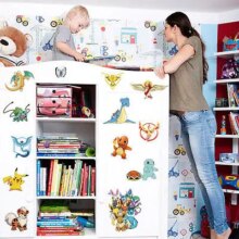 Cartoon Pokemon Room Wall Decor Removable Stickers Cartoon Pokemon Room Wall Decor Removable Stickers