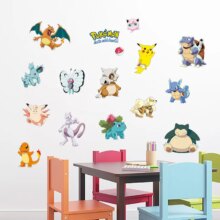 Cartoon Pokemon Pikachu Decoration Wall Stickers Cartoon Pokemon Pikachu Decoration Wall Stickers