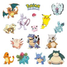 Cartoon Pokemon Pikachu Decoration Wall Stickers Cartoon Pokemon Pikachu Decoration Wall Stickers
